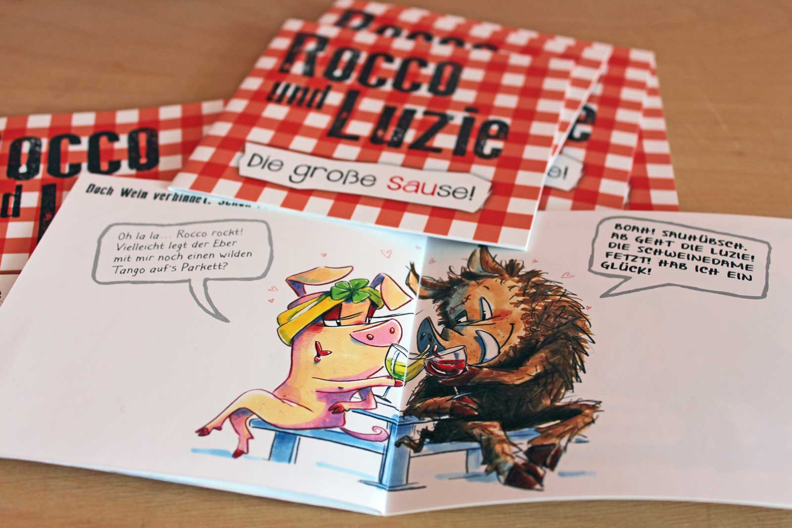 Rocco und Luzie Lovestory Booklet