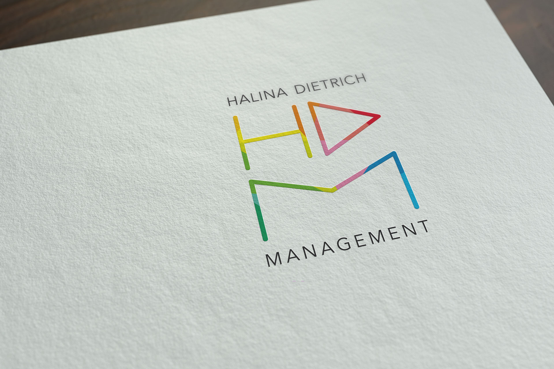 Halina Dietrich Management Logoentwicklung